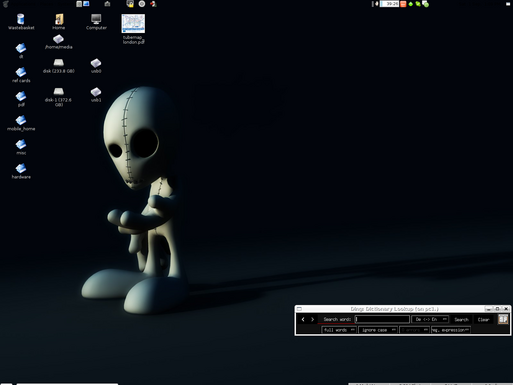 My current desktop - GNOME on DebianGNU/Linux